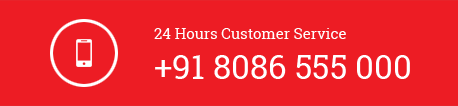 24/7 Customer Service +91 8086 555 000