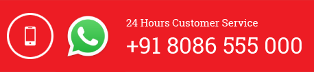 24/7 Customer Service +91 8086 555 000